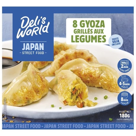 Deli's world- 8 Gyoza legumes 180g