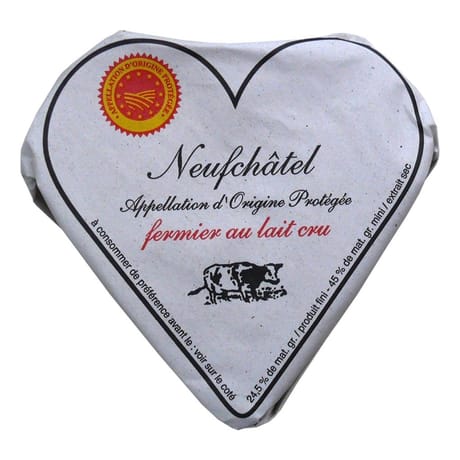 Coeur de neufchatel AOP fermier 200g