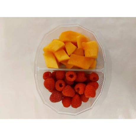 Duo framboise melon
