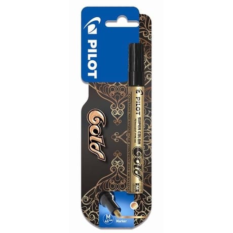 Pilot marqueur moyen or