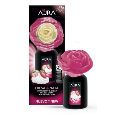 Aura fleur parfumee fraise chantilly 40ml