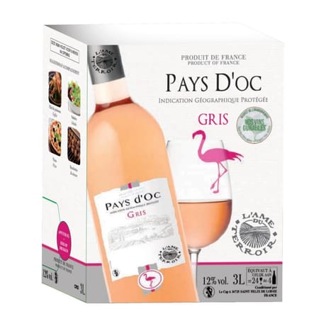 L'âme du terroir IGP oc gris 3l 12% Vol.