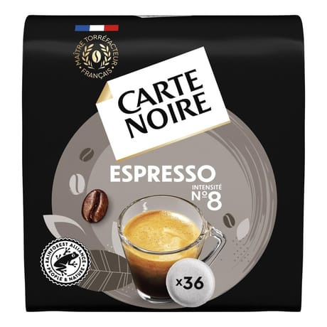 Carte Noire espresso classic n°8 type senseo x36 - 250g