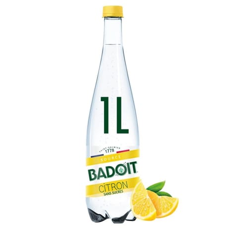 Badoit eau gazeuse aromatisée citron 1L