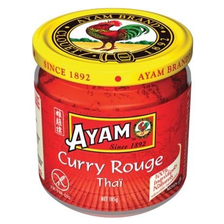 Ayam Pâte de curry rouge 185g