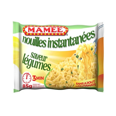 Mamee Nouilles instantanées saveur légumes 85g