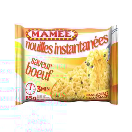 Mamee Nouilles instantanées saveur boeuf 85g