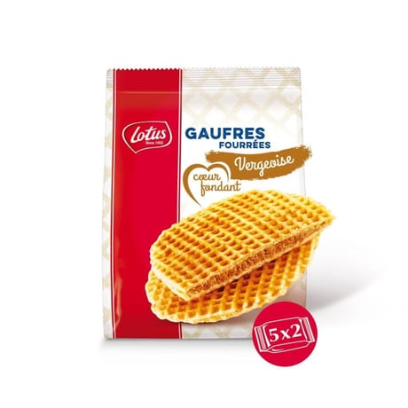 Lotus gaufres coeur fondant vergeoise 310g