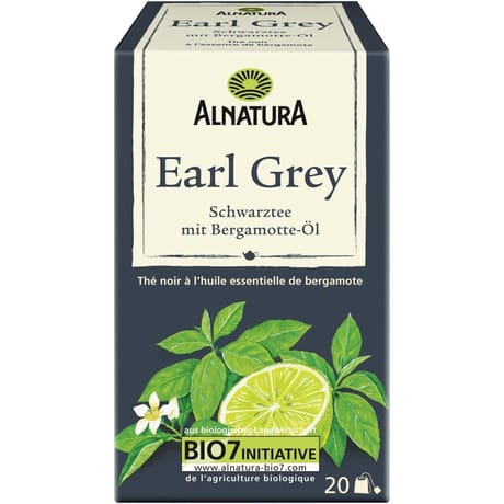 Alnatura earl grey sachet 20x1.75g bio 35g