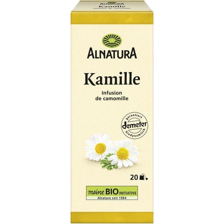 Alnatura infusion de camomille bio  sachet 20x1.5g