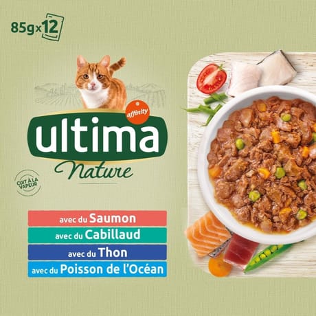 Ultima nature multipack poisson 12x85g