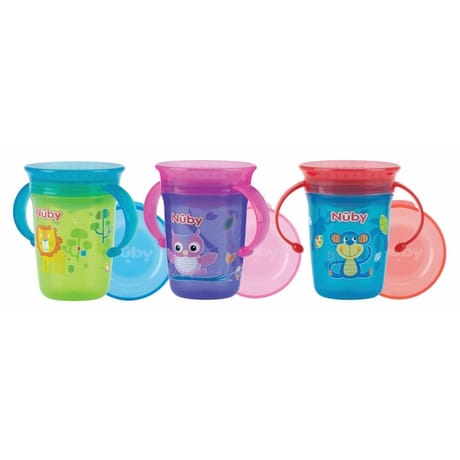 Gobelet Wonder avec anses 240ml Nuby