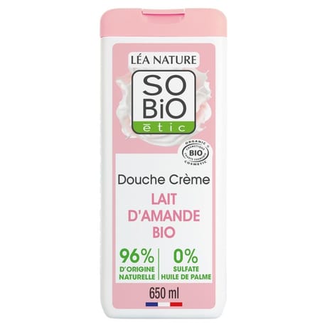 So bio creme douche lait amande coe 650ml