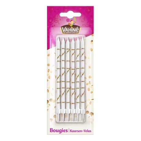 Vahiné bougies adultes 27g