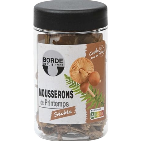 Borde mousserons de printemps seches 30g