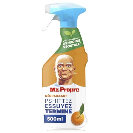 Mr prope spray dégraissant flash propreté mandarine 500ml