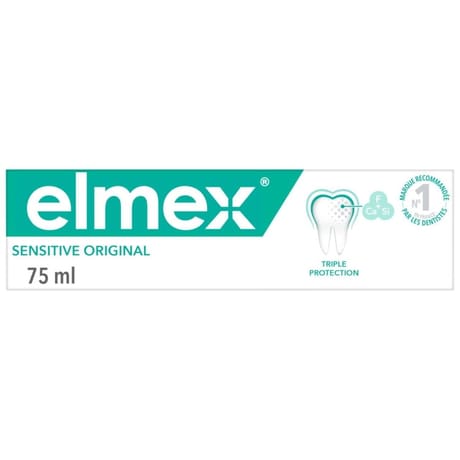 Elmex sensitive dentifrice original 0 colorant 75ml