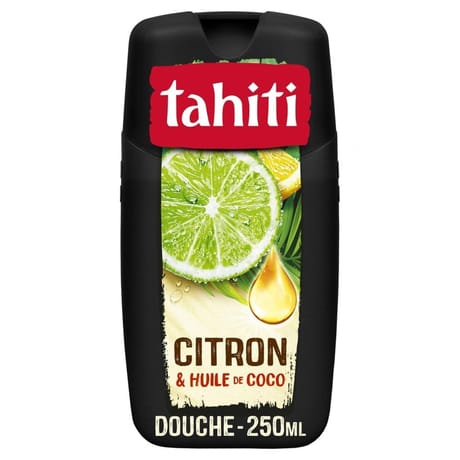 Tahiti gel douche citron & huile de coco 250ml