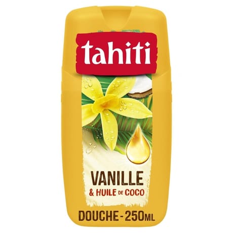 Tahiti gel douche vanille & huile de coco 250ml