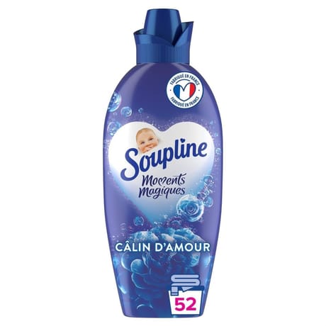 Soupline concentré assouplissant moments magiques calin d'amour 1.2l