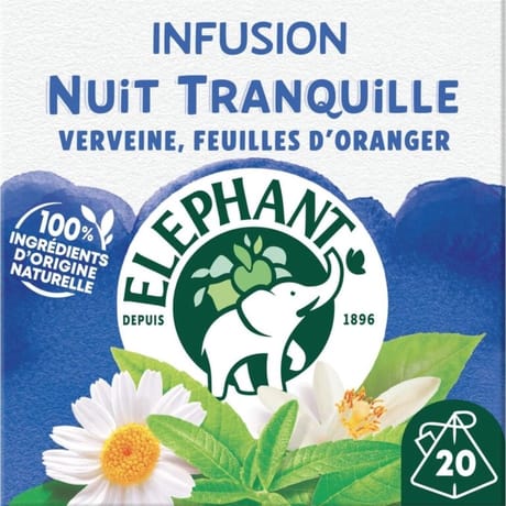 Elephant infusion nuit tranquille x20 - 32g
