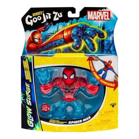 Spiderman glow surge 11cm - goo jit zu marvel