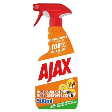 Ajax spray nettoyant ménager multi-surfaces 500ml
