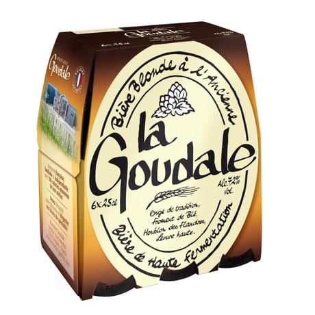 La goudale bière blonde pack 6x25cl 7.2%vol