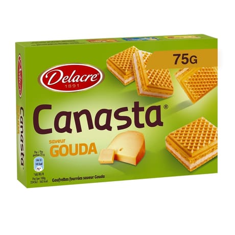 Delacre canasta gouda 75g