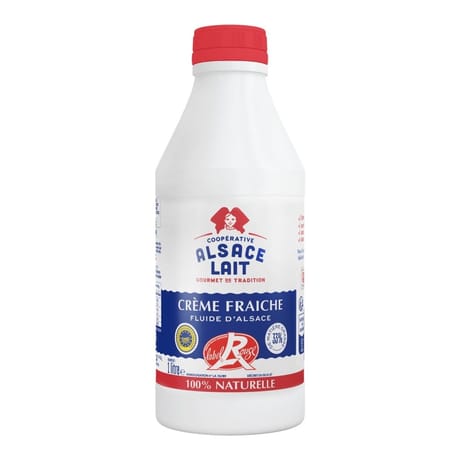 Alsace Lait crème fraîche fluide label rouge 1l