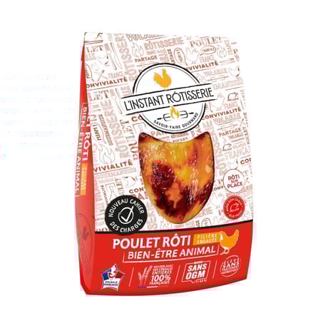 L'instant Rôtisserie poulet rôti bien-être animal