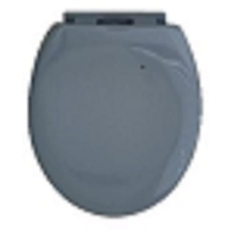Arvix abattant polypropylene frein de chute uni gris
