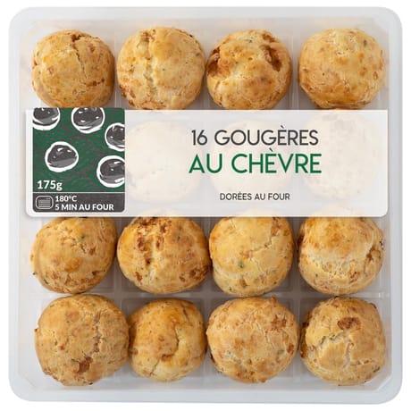 16 gougère au chèvre 175 gr