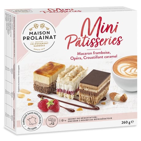 Maison Prolainat mini pâtisseries x12 260g