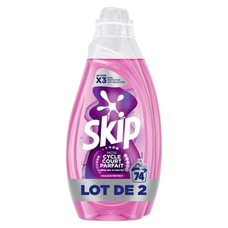 Skip mon cycle court parfait couleur 37 lavages x2 - 2.96l