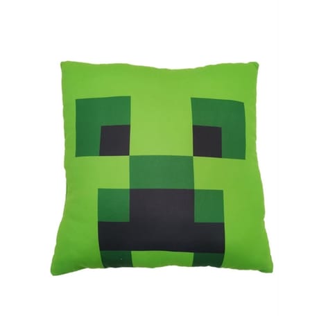 Coussin double face minecraft creeper (40x40cm)