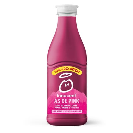 Innocent plus as de pink 750ml +20% offert - 945ml