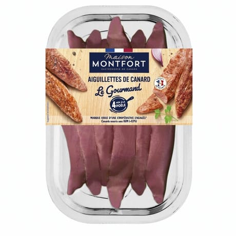Maison Montfort aiguillettes de canard crues