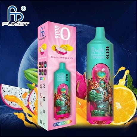 Puff 9000 Black Dragon Ice (ean24) - Tornado