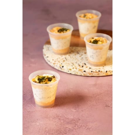 4 verrines saumon tzatziki 40gr