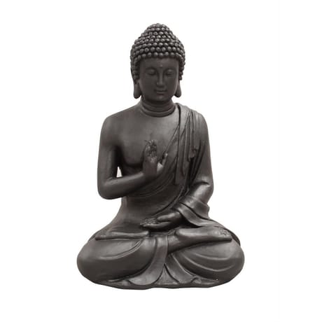 Bouddha assis avec drapper