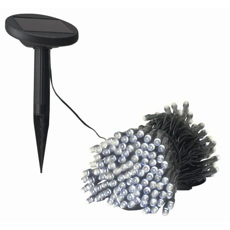 Lampe solaire jardin 100 led blanche