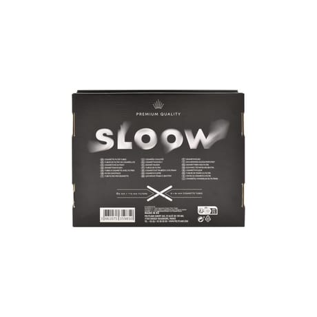 Sloow Boîte de 1000 tubes à cigarette filtre papier