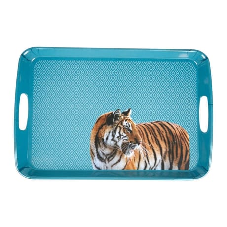 Plateau melamine 46x31 tigre