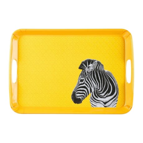 Plateau melamine 46x31 zebre