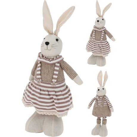 Lapin avec jambes télescopique assortiment