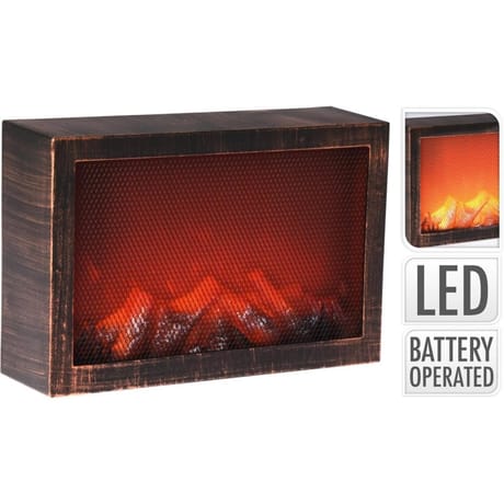 Cheminée led