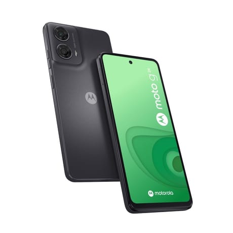 Motorola smartphone écran 6.6"+ coque et protège écran  MOTO G24 128GO NOIR