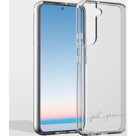 Coque just green bio pour galaxy s22+ transparente