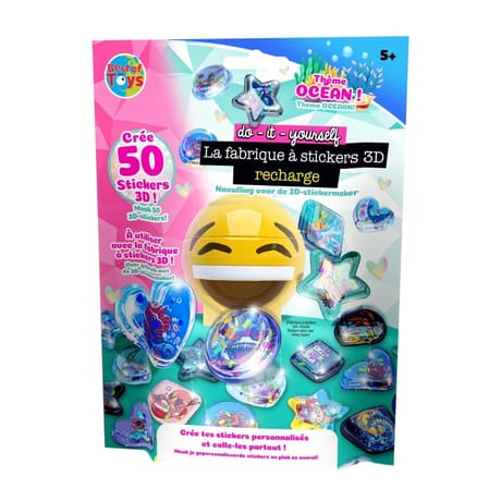 Best of tv toys recharge fabrique à stickers 3 d